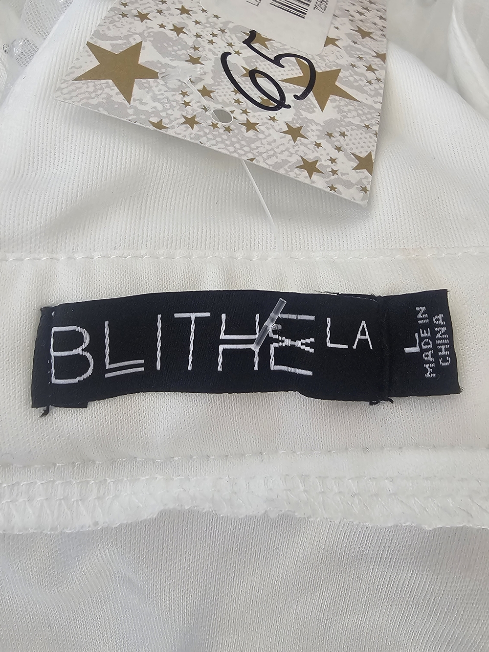 Blithe La Maxi Dress White L - Picture 9 of 10